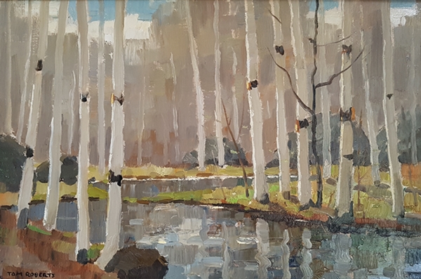 Untitled – Birch trees | Tom Roberts